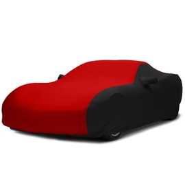 Indoor Car Cover Replace for 1984–1996 Corvette C4, Luxurious Stretch Satin Ultimate Custom-fit Indoor Breathable Car Cover for Dust-Proof, Underground Garage, Car Show (C4)