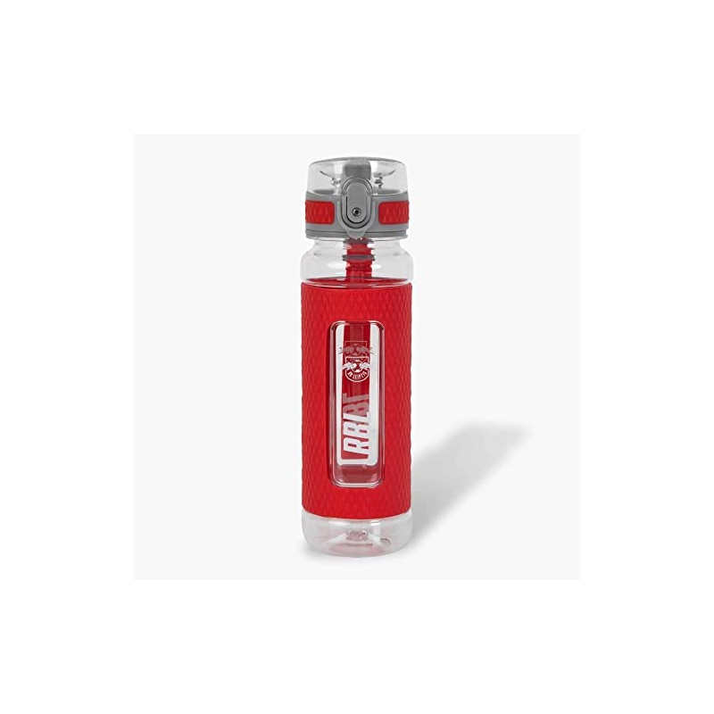 RB Leipzig Water Bottle - Arrow - Transparent/Red 0.6 L