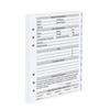 suituts 200 Sheets Dog Grooming Cards, 5.6" X 8.2" Pet