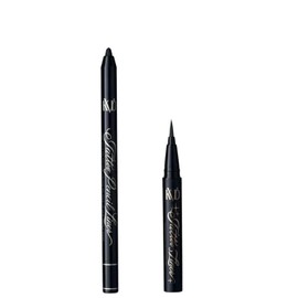 KVD Vegan Beauty Full Size Tattoo Pencil Liner and Mini Tattoo Liquid Waterproof Eyeliner Set in Trooper Matte Black