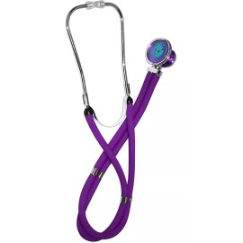 CheckATek Estetoscopio Rappaport Morado Doble Campana Checkatek
