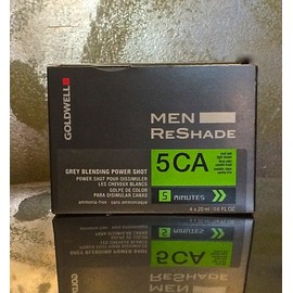 Goldwell for Men ReShade Grey Blending Power Shot, 5CA, Cool Ash Light Brown Ammonia Free by Goldwell
