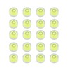 JYK 20pcs Round Bubble Level 12x8.5mm Mini Circular Bullseye Spirit