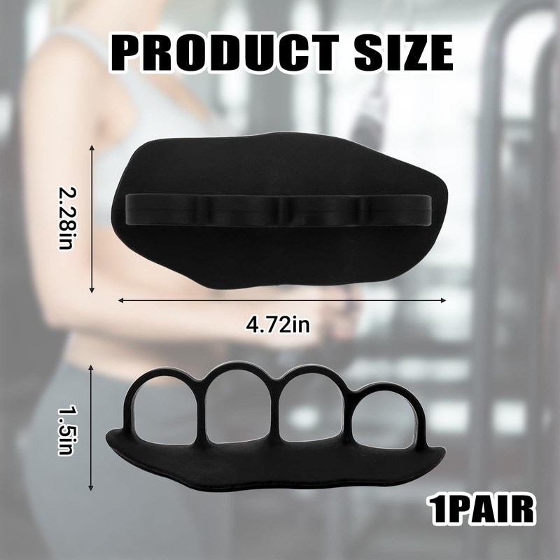 1 Pair Gym Hand Grips,Non Slip Weight Lifting Grips,Gym Gloves,Palm