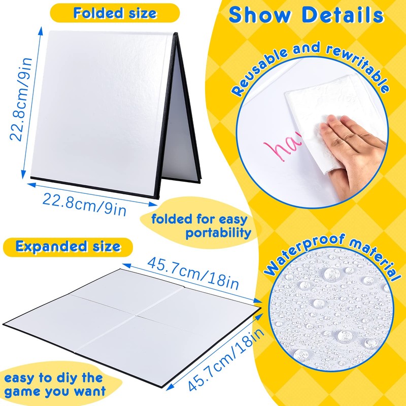 Deekin 131 Pcs DIY Create Your Own Board Game Kit