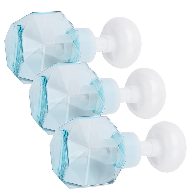 3Pcs PETG Flower Foam Bottle 300ml Mousse Pump Bottle Hand