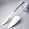 VARLKA - Juego de cuchillos para tartas de boda, copas