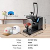 VEVOR Heat Press 6x3.75Inch Curved Element Hat Press Clamshell Design