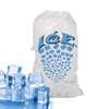 Perfectware- 20lb Drawstring Ice Bags w/Cotton String Handle- Pack of