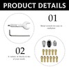 16 Pieces Chuck Collet Kit,Multi Chuck Set for Dremel Collet