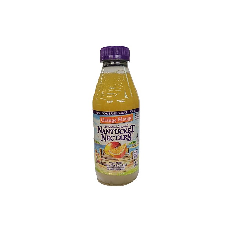 Nantucket Nectars - Orange Mango - 15.9 oz (12 Plastic