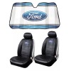 Ford New FORD LOGO Car Truck 2 Front Sideless Seat