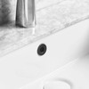 BWE Sink Basin Trim Overflow Cover Oil Rubbed Bronze Brass