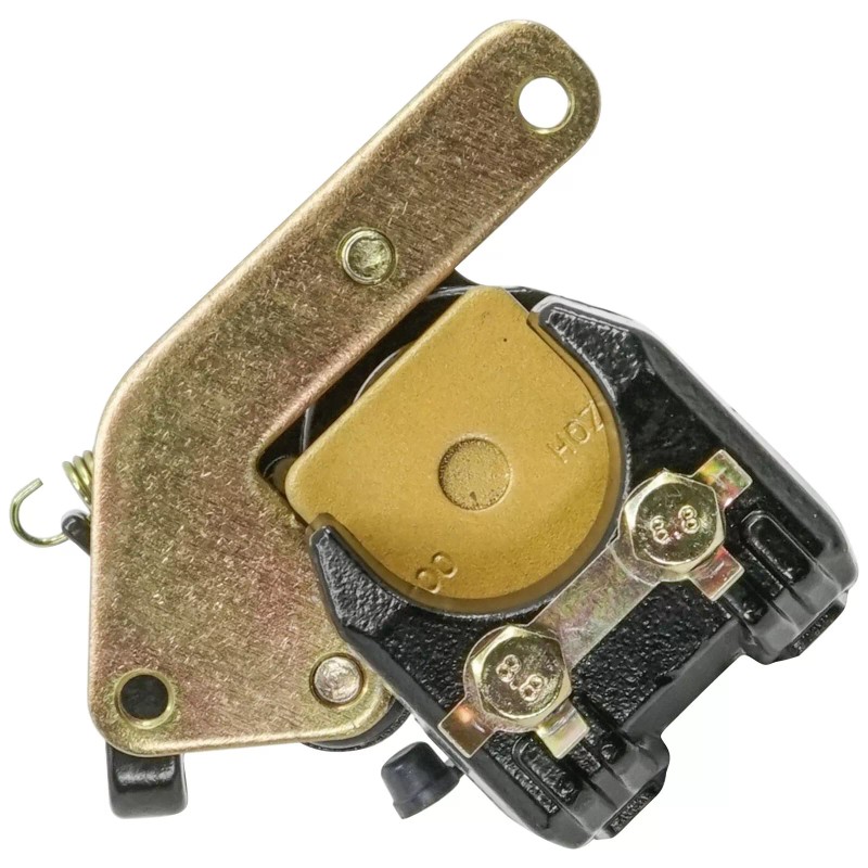 Caltric Rear Brake Caliper w/ Pads for Yamaha Blaster 200