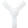 NORMA YS-12 Y-Type Hose Fitting, Polyacetal Resin, 0.5 inches (12