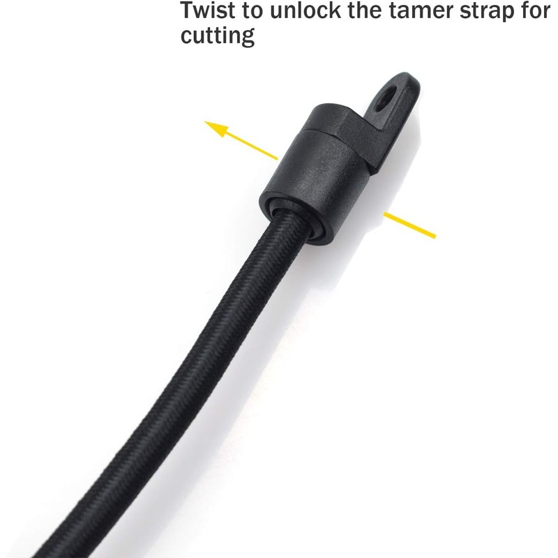 Rod Tamer Deck Mount Rod Straps 2 Pack, 6mm Kayak
