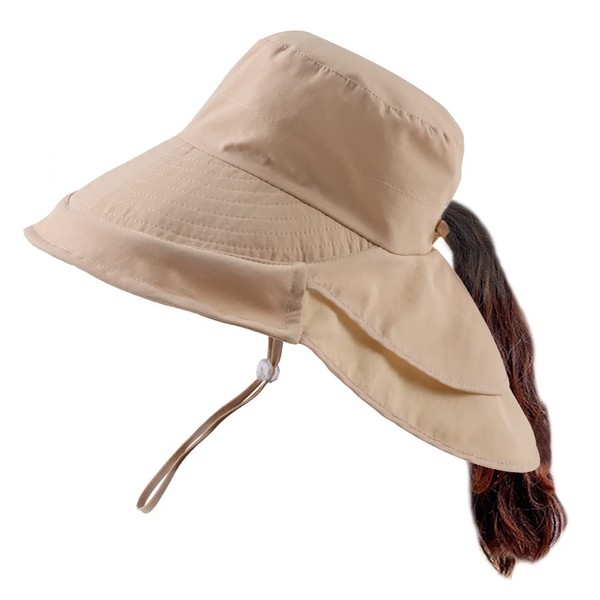 PEECABE Foldable Women Sun Hat UV Protection Womens Wide Brim