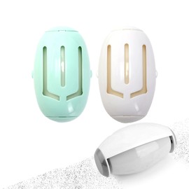 Fusselroller Wiederverwendbarer, 2025 Neuestes Washable Sticky Roller, Mini Lint Roller, Kompakt Tragbar Fusselroller für Tierhaare Kleidung Sofas Haare Staub (Grün + Weiß)