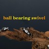 9Tong Ball Bearing Swivels Connector High Strength Stainless Steel Solid