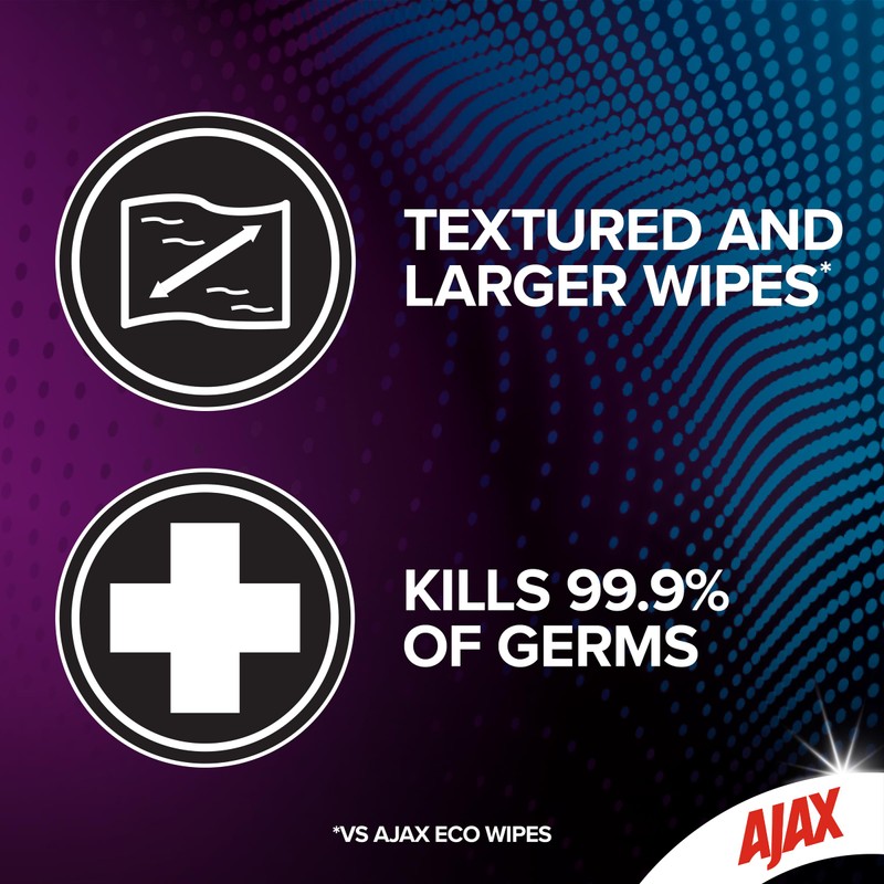 Ajax Professional Bathroom Wipes 90 Pack