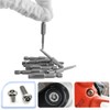 Eyech 10pcs Magnetic Pentagon Head Screwdriver Bits Set, 1/4 Inch