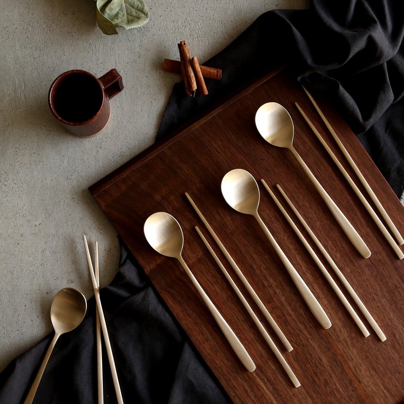 Notdam [Department Store Gift Packaging] 5-piece organic cutlery set +