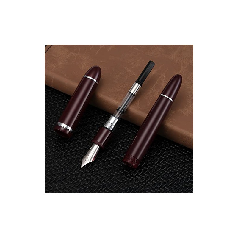 erofa Jinhao X159 - Pluma estilográfica 8 de punta media,