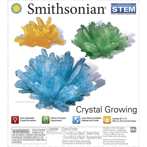 Smithsonian Crystal Growing Gem Like