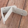 MOOCHE 4 Stück L Edelstahl Bracket, Heavy Duty Corner Brace