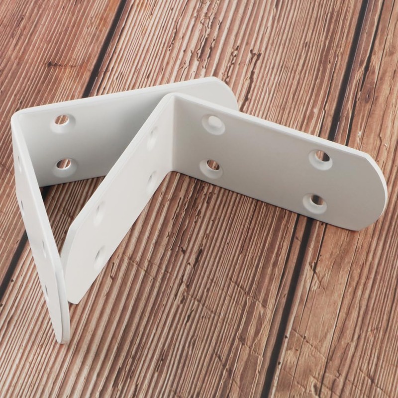 MOOCHE 4 Stück L Edelstahl Bracket, Heavy Duty Corner Brace