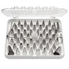 Ateco 783-55 Piece Cake Decorating Set, Includes 52 Stainless Steel