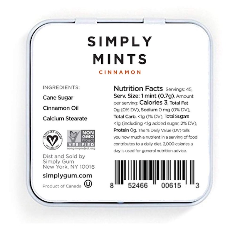 Simply Mints (Cinnamon, 1.1 oz (1 Tin))