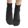 Earth Therapeutics Aloe Socks - Double Pack - Gray/Black (2