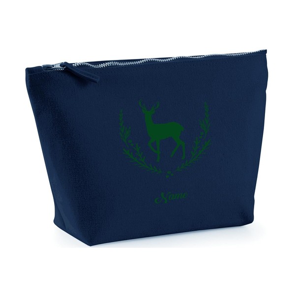Hippowarehouse Perso Deer with Reef Printed Make up Cosmetic wash