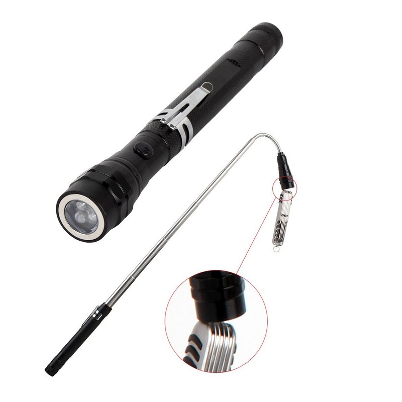 WIROJ BlueSunshine Portable 3 x LED Telescopic Flexible Extensible Led