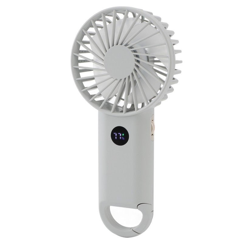 Handheld Fan Multifunction 100 Levels Stepless Speed Intelligent Digital Display