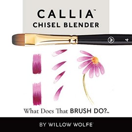 Callia Artist Brushes Blending Brush Set, Learn with Willow for Oil, Acrylic and Watercolor