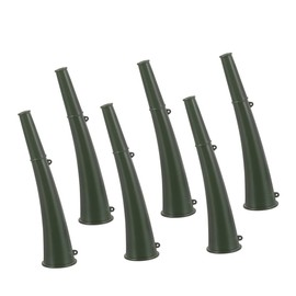 Totority 6pcs Portable High-Volume Horn Lightweight Signal Makers for Camping Sports Events and Emergency Use Durable Plastic Trumpets for Cheering and Communication