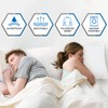 Waterproof Body Pillow Cover, Body Pillow Size Protectors Zippered Pillow
