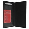 MARSHAL Genuine Leather Checkbook Cover for Men or Women