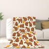 Juvanovo Capybara Blanket, 100x130cm Soft Capybara Flannel Blankets, Cutes Capybara