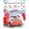 Regal Publishing Congratulations You Passed your Driving Test, Red Mini