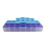 Jumbo Extra Large 9" x 4.75" Pill Organizer 7 Day