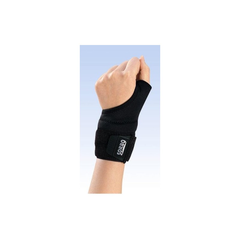 Sorbo Do Wrist Supporter Black 63507, S (Right Hand)
