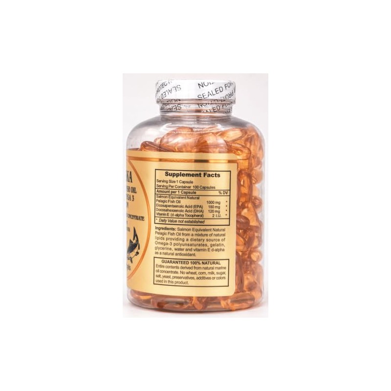 Super Alaska Omega 3 1000 mg por cápsula, Promotor de