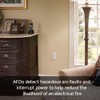 Leviton AFCI Outlet, 15 Amp, Self Test, Tamper-Resistant with LED