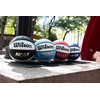Wilson - Balón de baloncesto Killer Crossover, rojo y blanco,