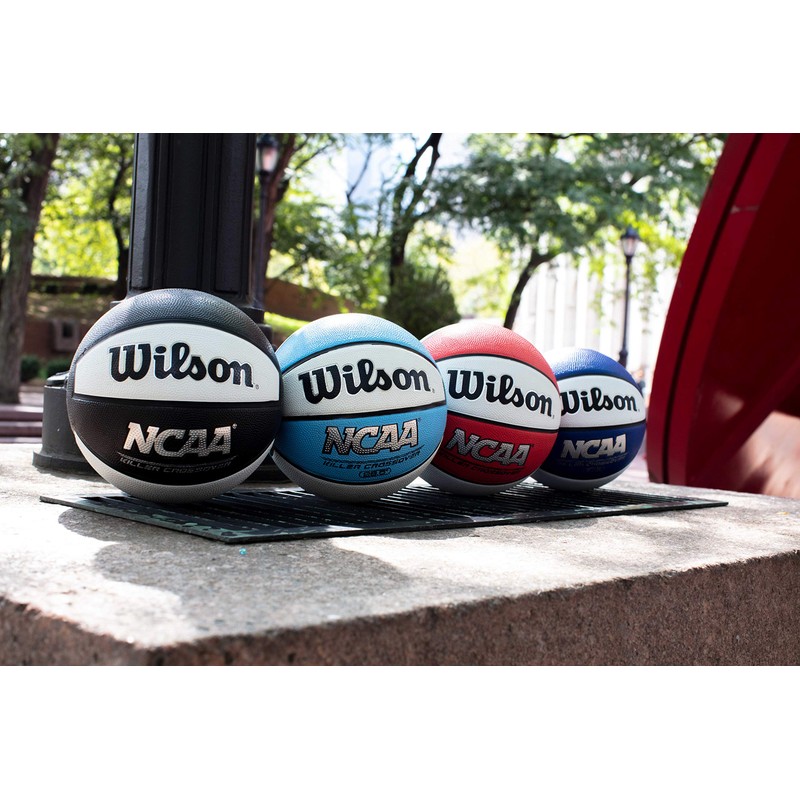 Wilson - Balón de baloncesto Killer Crossover, rojo y blanco,