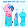 mytag Tropical Driver Headcover, Flamingo Patch Golf Driver Head Cover