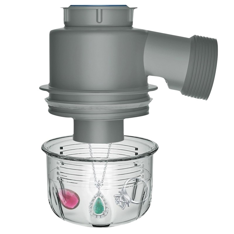 QruiLanTu Sink Trap 1 1/2'' P-Trap Replacement Upgrade Visible Removable